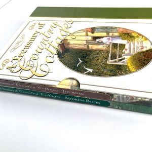 VINTAGE Journal & Address Book Brand New! Treasury Of Country Cottages